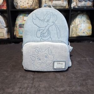 Loungefly Disney Pets Denim Backpack